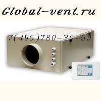 Приточная установка Breezart 550 Lux с программно конфигурируемым контроллером для вентиляции квартиры или офиса